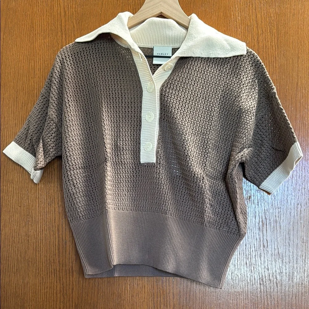 Varley Flinch Knit Polo - Picture 1 of 3
